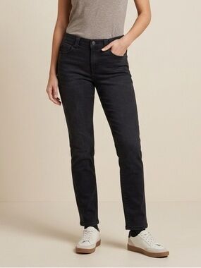 Democracy Absolution Black Stretch Jeans Size 2 Slimming Bootcut Denim